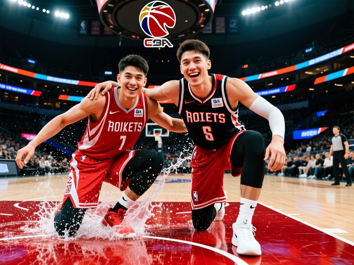 水花兄弟联手，火箭队期待新赛季表现  第3张