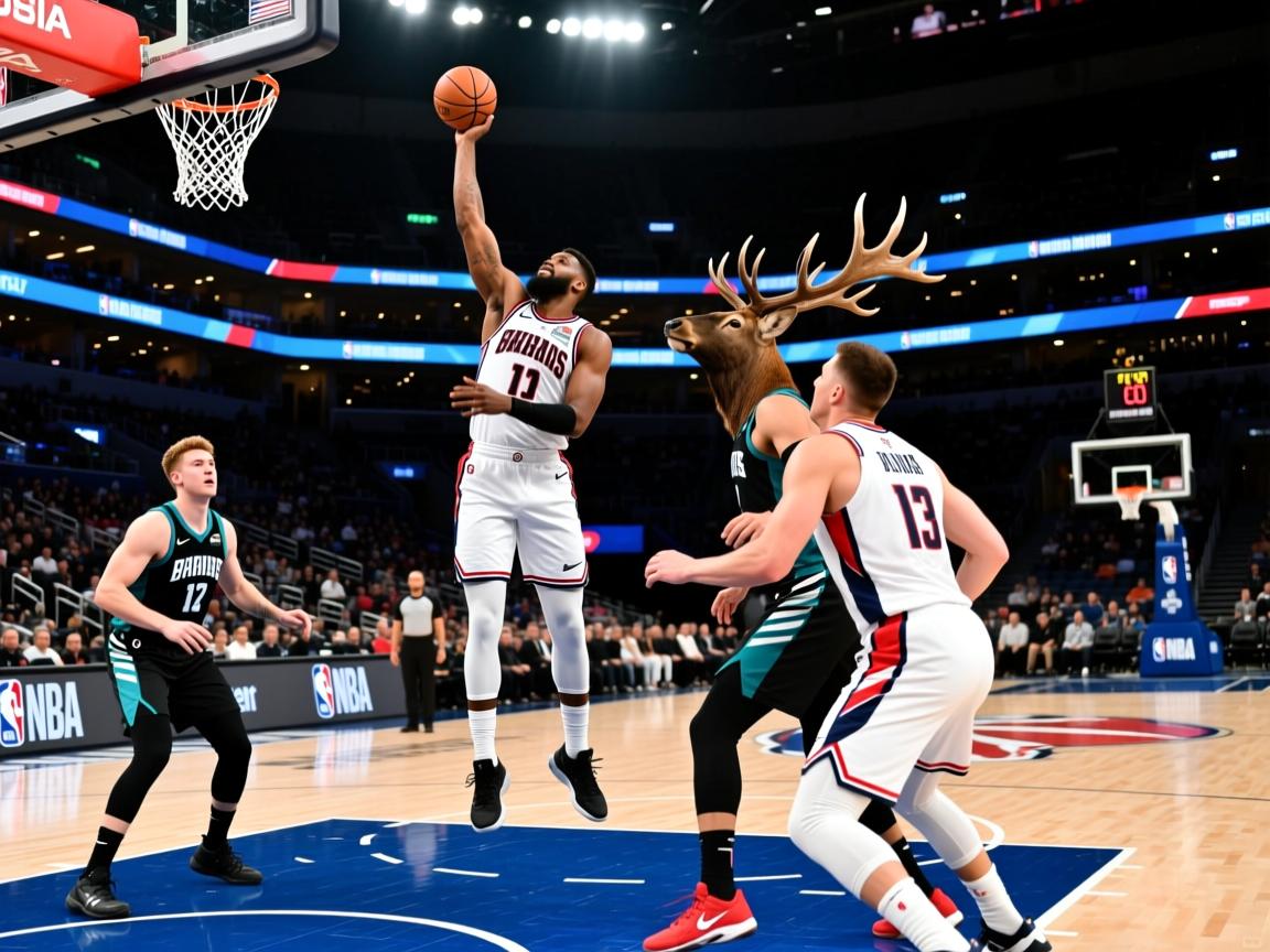 雄鹿队逆转战胜老鹰队，字母哥砍下三双  第2张